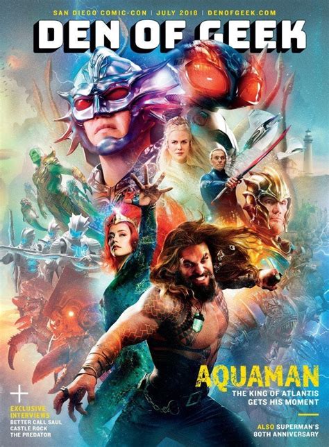 New Aquaman Movie Magazine Cover Revealed