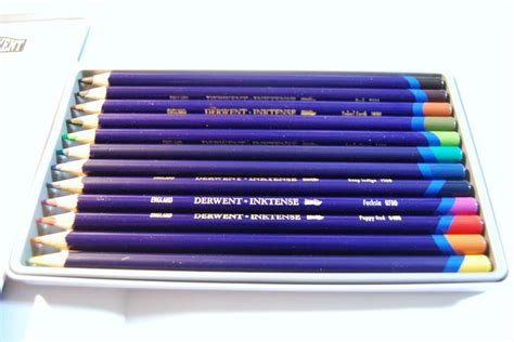 Craft Product Review Derwent Inktense Pencils Pencil Crafts