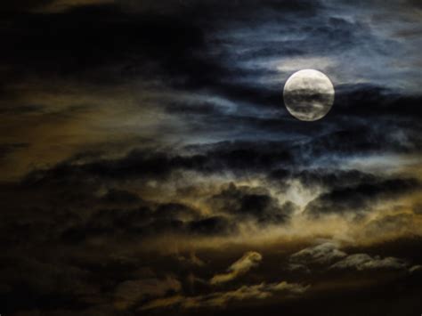 Free Images Cloud Sky Night Sunlight Cloudy Atmosphere Darkness Blue Full Moon
