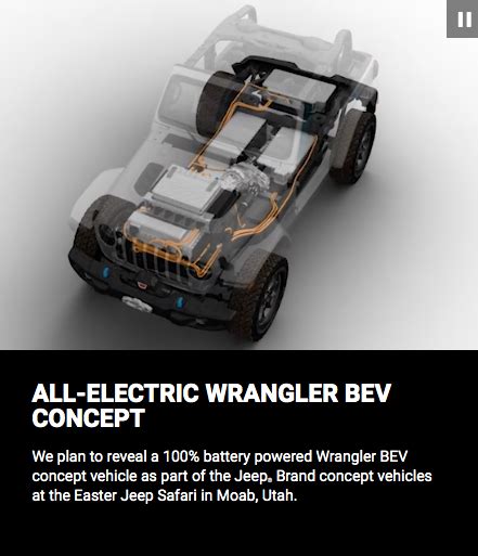 jeep wrangler magneto ev concept coming  spring car detail guys