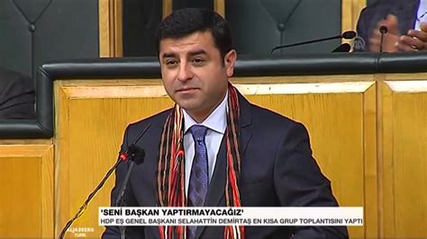 Selahattin demirtaş haberleri ve selahattin demirtaş hakkında en güncel gelişmeleri haber 7'de takip edin. Selahattin Demirtaş: Seni başkan yaptırmayacağız - YouTube