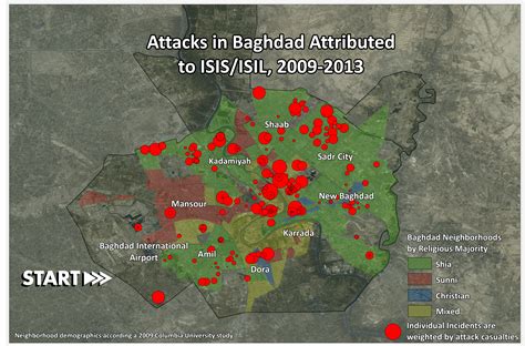 Infographic Visualizing Isis Violence In Iraq And Syria War On The Rocks