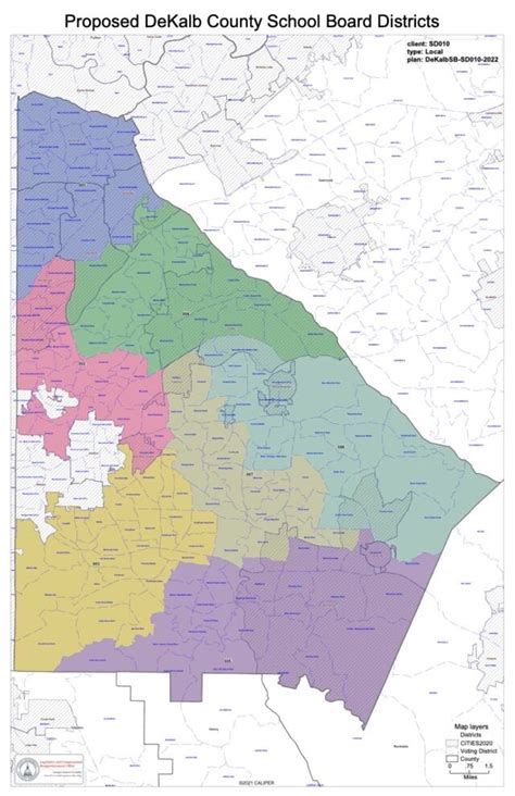 Legislature Approves Dekalb County School District Redistricting Map Decaturish