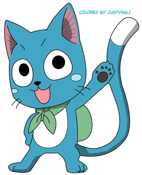 Happy The Cat From Fairy Tale Image Happy Fairy Tail By Justvinaj