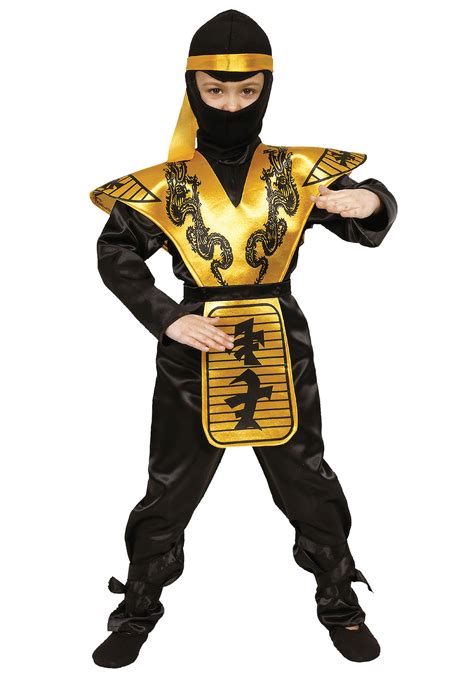 Kostüme Ninja Boys Fancy Dress National Japanese Oriental Warrior Kid