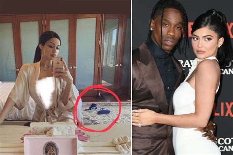 photos expose the side chick travis scott was banging while he was with kylie jenner girlfriend