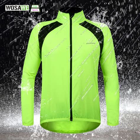 Wosawe Windbreaker Jacket Outwear Sports Ultralight Anti Uv Waterproof