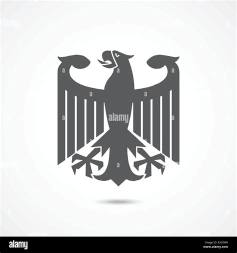 Eagle Escudo De Alemania Imagen Vector De Stock Alamy