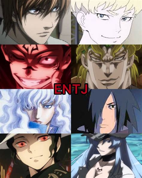 Mbti Character Entj Personality Type Anime Quick Cartoon Movies