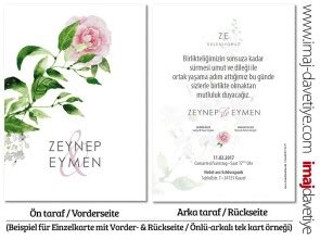 Ich kenne die stadt, aber diese adresse nicht, kannst du mir. Mehrsprachige türkische Einladungskarten, Hochzeitskarten / Hochzeitseinladung türkisch für ...