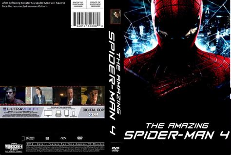 The Amazing Spider Man 4 Dvd Cover By Steveirwinfan96 On Deviantart
