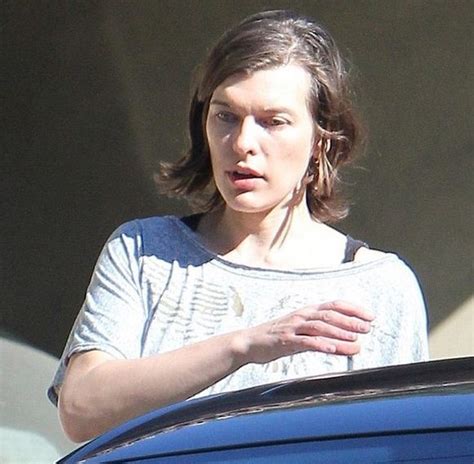 Milla Jovovich Without Makeup Netquake Celebrity Photos Pintere