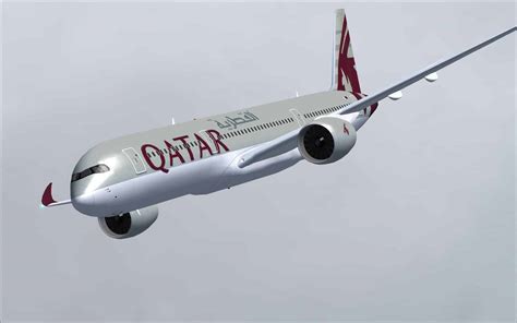 Qatar Airbus A350 900 Xwb V2 Flight Simulator Addon Mod