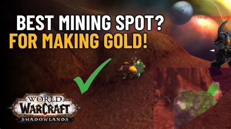 Insane Mining Gold Farm In World Of Warcraft Best Fel Iron Ore Farm Youtube