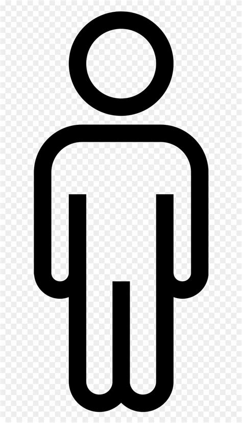 Download Person Outline Png Man Icon Clipart 586556 Pinclipart