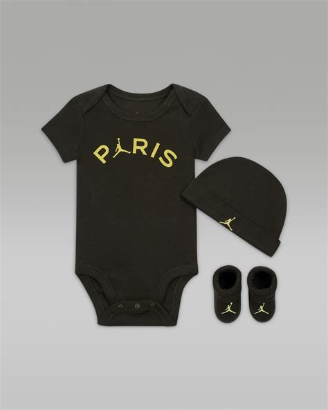 Jordan Paris Saint Germain Baby 09m 3 Piece Bodysuit Box Set Nike Be