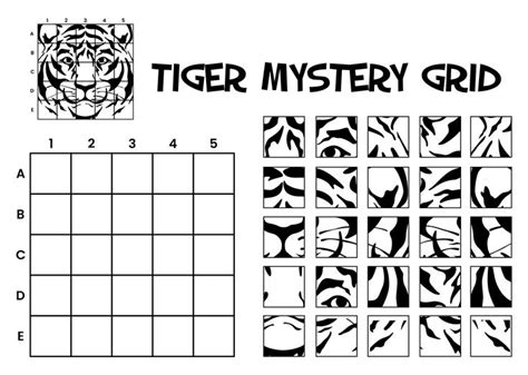 15 Best Mystery Grid Drawing Worksheets Printables Art Lessons