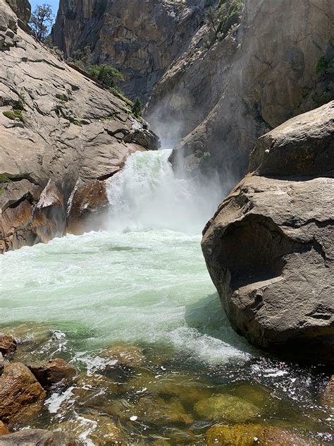 Roaring River Falls At Kings Canyon National Park