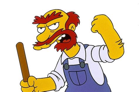 Revealed Simpsons Scot Groundskeeper Willie Was Originally Meant To Be