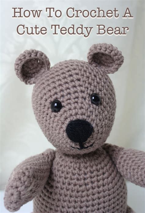 Free Crochet Teddy Bear Pattern Lucy Kate Crochet