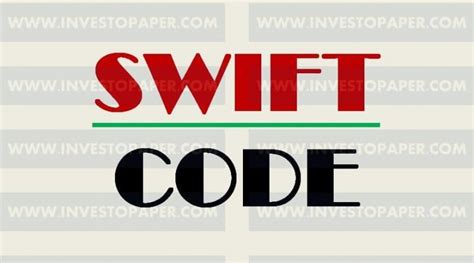 Swift code is a standard format of bank identifier codes (bic) and it is unique identification code for a particular bank. SWIFT Code Of Commercial Banks In Nepal | Investopaper