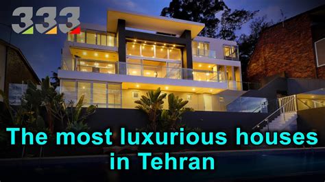 The Most Luxurious Houses In Tehran Youtube