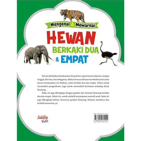 Promo Mengenal Dan Mewarnai Hewan Berkaki Dua Dan Empat Diskon 20 Di