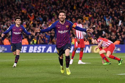 Lionel Messi Scores For Fc Barcelona Breaks La Liga Record Mundo
