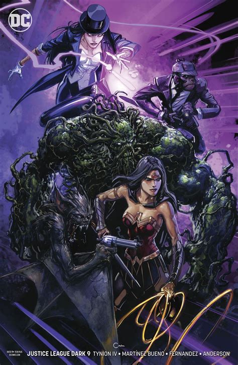 Justice League Dark 9 Variant Cover Fresh Comics