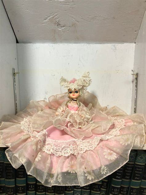 Vintage Bradley Style Bed Setter Doll Pink Stockinette Doll Etsy