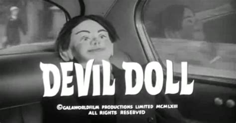 atom mudman s a list devil doll 1964 by lindsey shonteff