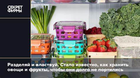Разделяй и властвуй. Стало известно, как хранить овощи и фрукты, чтобы Картинка - Разделяй и властвуй. Стало известно, как хранить овощи и фрукты, чтобы