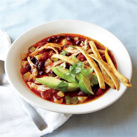 Maybe you would like to learn more about one of these? Shredded Chicken Tortilla Soup Recipe | MyRecipes