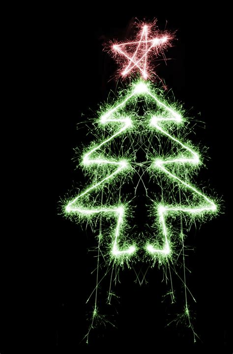 Photo of sparkling tree | Free christmas images