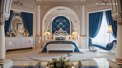 Luxury Mansion Interior Qatar Traditional Bedroom Other By