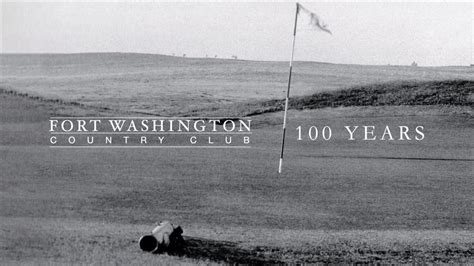 Fort Washington Country Club 100 Years Youtube