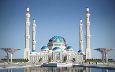 Nur Sultan The 57 000m2 Guinness Nominee For The Largest Mosque In