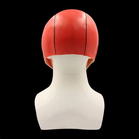 Buy Cafele Red Hood Mask Deluxe Latex Full Head Helmet With Mesh Eye