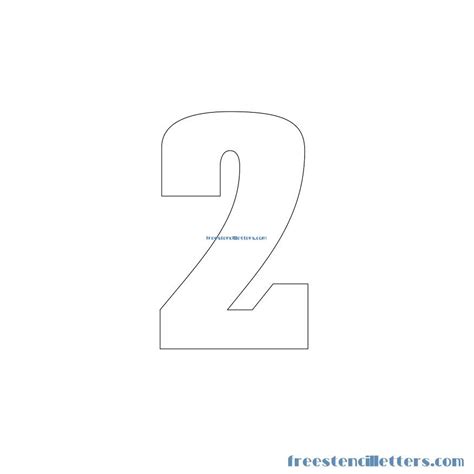 Free Printable Number Stencils 9 Number Stencils Free Sample Example