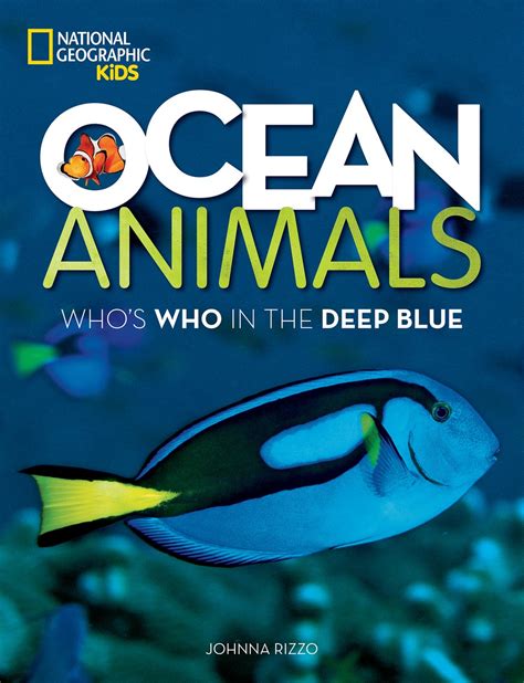 Ocean Animals Childrens Book Council