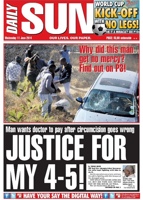 Sun Daily News Online The Sun Newspaper Slammed After Carrying No