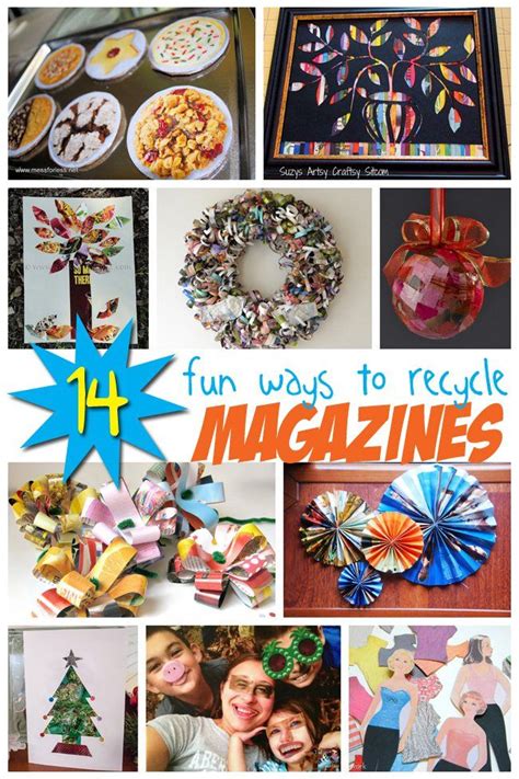 Recycle Old Magazines And Make So Many Fun Crafts For Kids Recycled