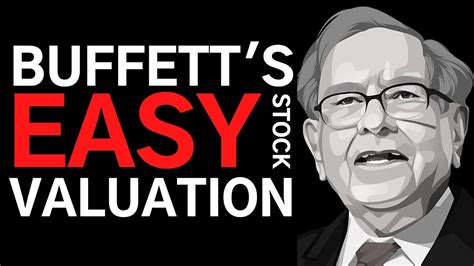 Warren Buffetts Trick For Calculating Intrinsic Value Youtube