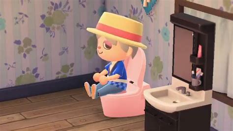 New leaf , animal crossing: Animal Crossing: New Horizons, il est possible de faire caca