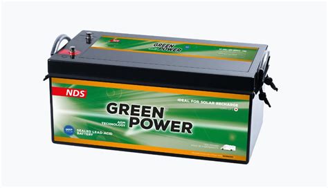 Batterie Nds Green Power 250 Ah Greenpower Batterie Agm Franssen