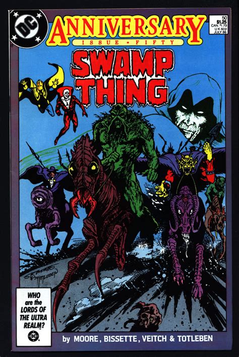 Swamp Thing 50 Alan Moore Dc Comics Spectre Dr Fate Phantom Stranger