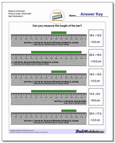 45 Metrics And Measurement Worksheet Answers