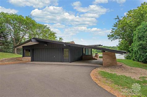 The living and dining areas needed to live larger than the home's 800 square feet might suggest. Stunning, spectacular 1961 mid-century modern time capsule ...