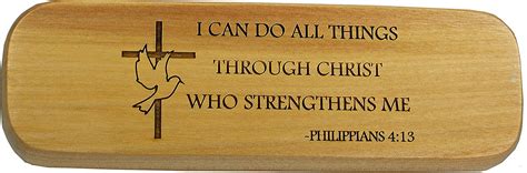 Philippians 413 I Can Do All Things Laser Engraved Wood
