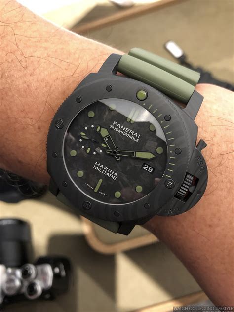 Insider Panerai Submersible Marina Militare Carbotech Special Edition